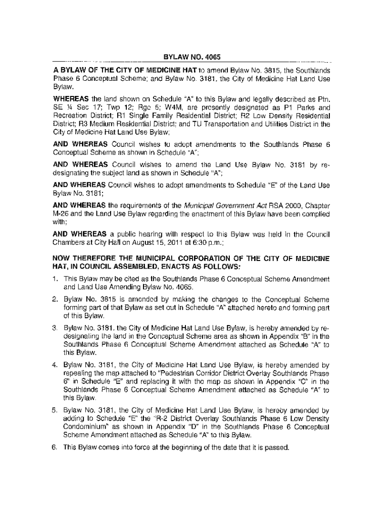 Fillable Online Southlands Area Structure Plan and Phase 2 Conceptual
