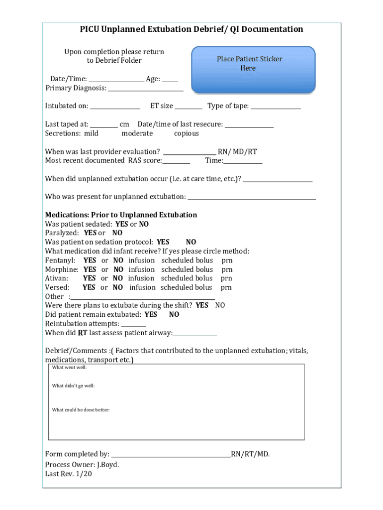 fillable-online-unplanned-extubation-form-picu-docx-fax-email-print