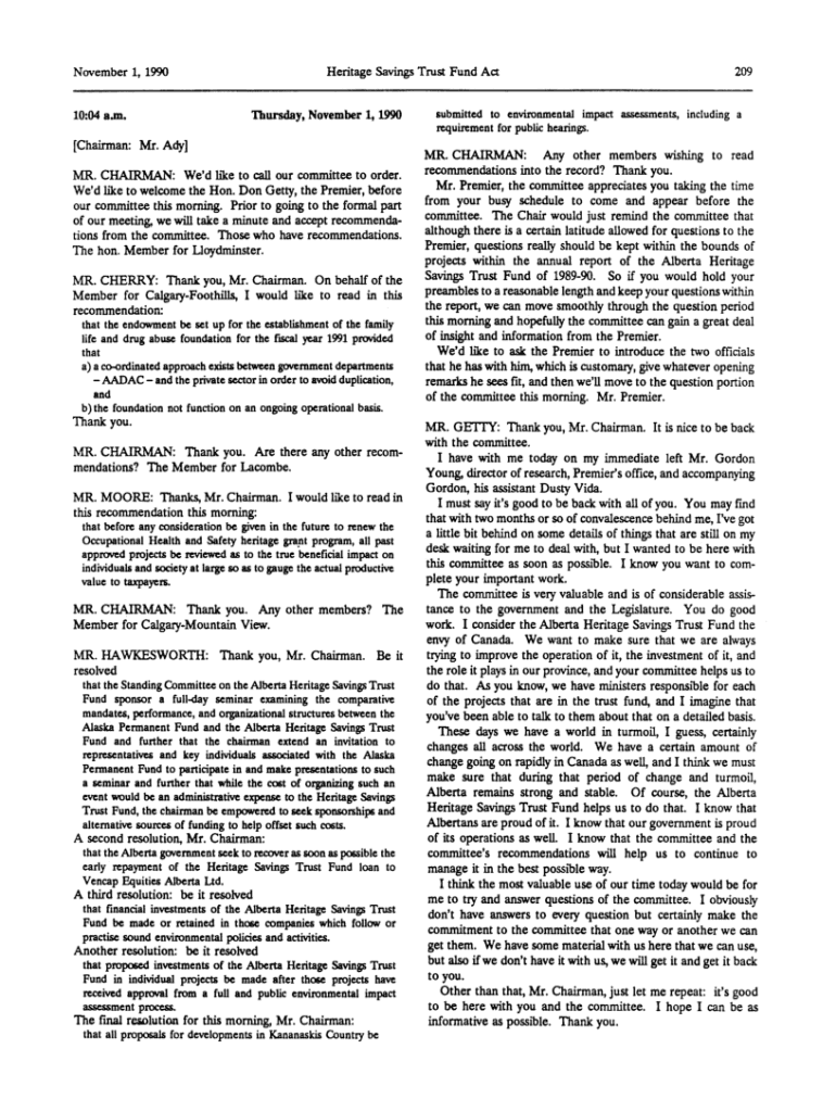 Fillable Online Committees of the Assembly Fax Email Print pdfFiller