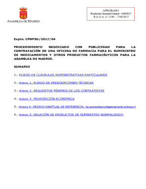 Mesa de contratacin