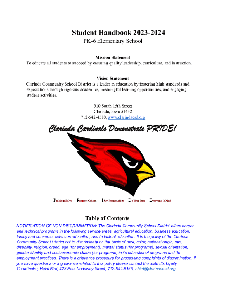 Fillable Online Clarinda Community School District Proposed Strategic