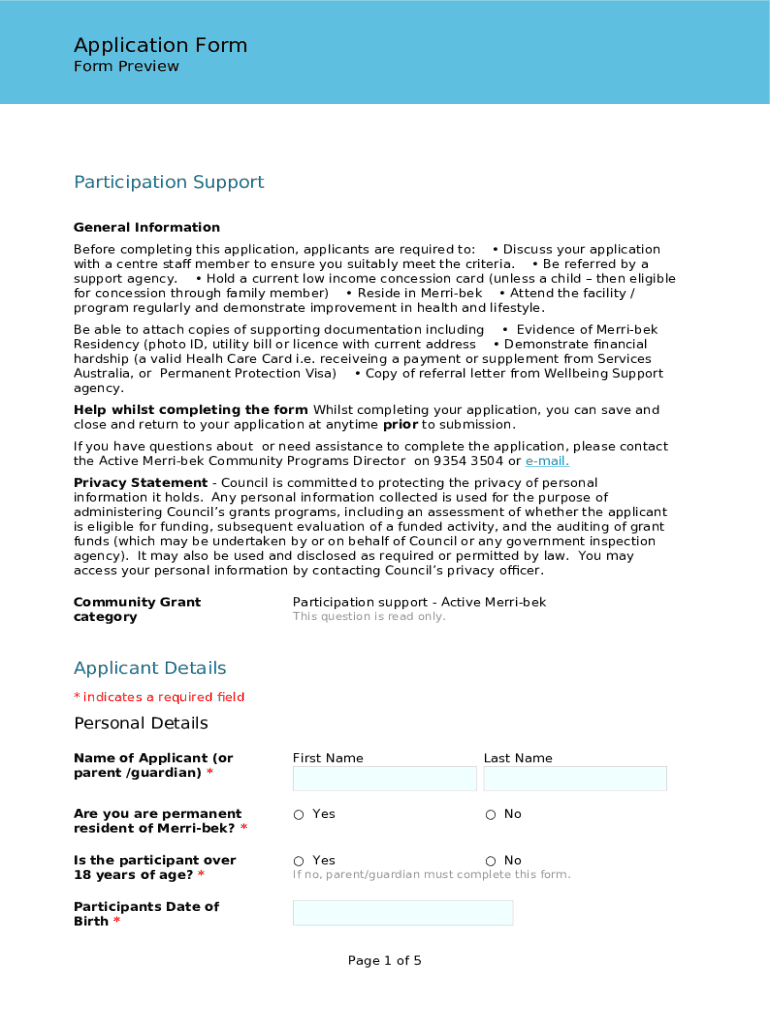 Form preview