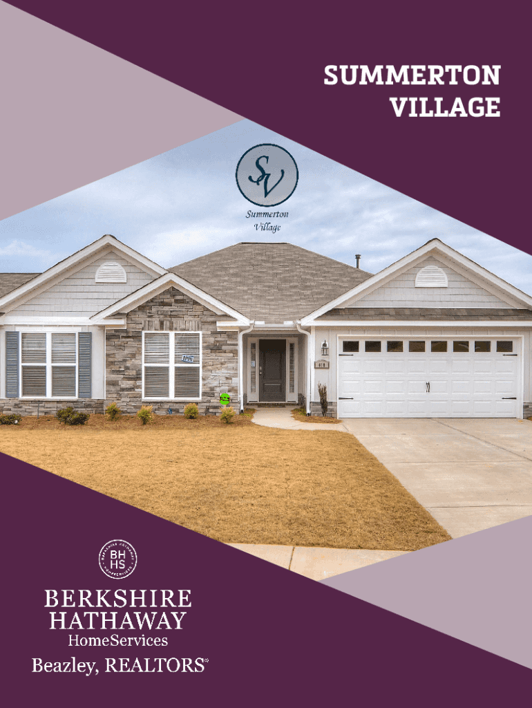 Fillable Online Summerton Village Homes for Sale & Real Estate Aiken, SC Fax Email Print