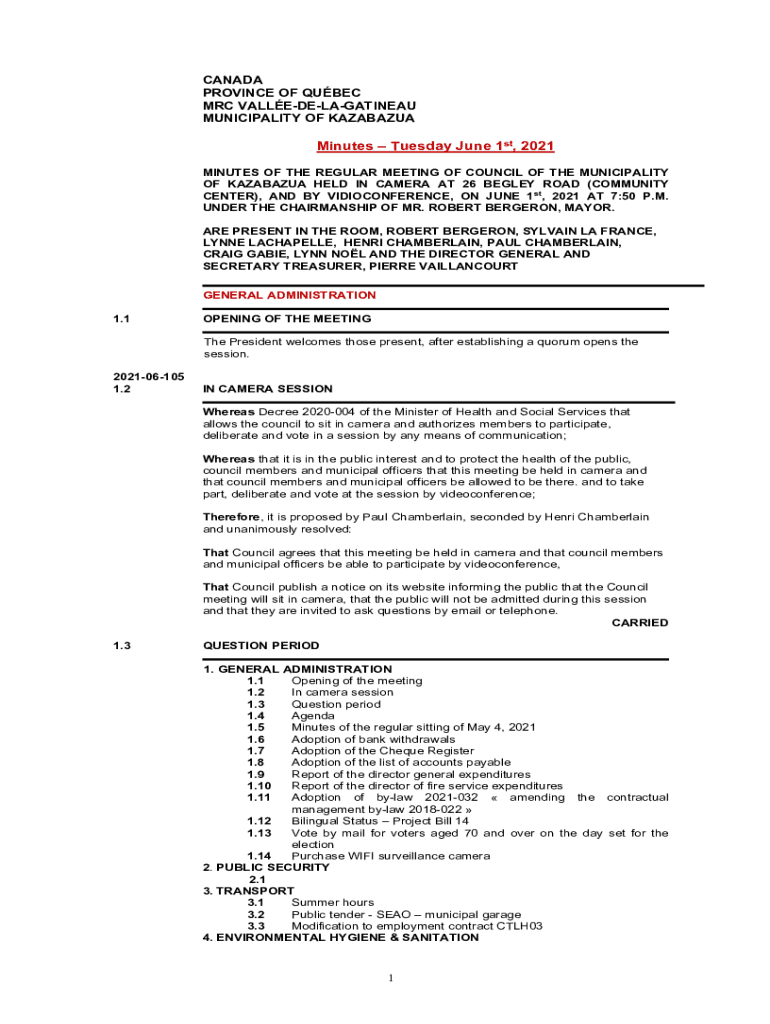 Fillable Online OF KAZABAZUA HELD IN CAMERA AT 26 BEGLEY ROAD