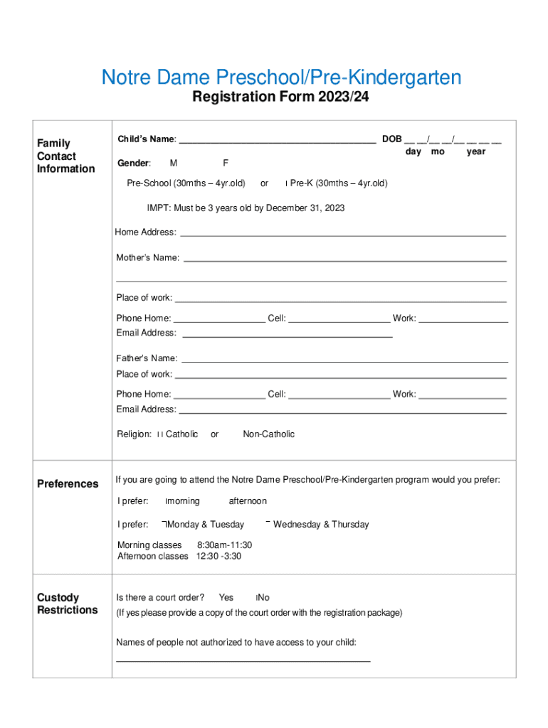 Form preview