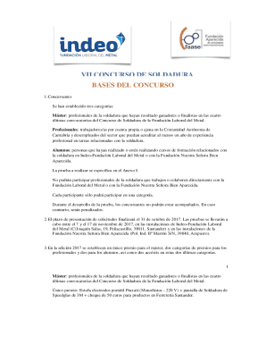 Bases del concurso - Fundacin Laboral del Metal