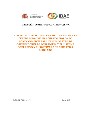 Pliego de condiciones particulares para la - Idae