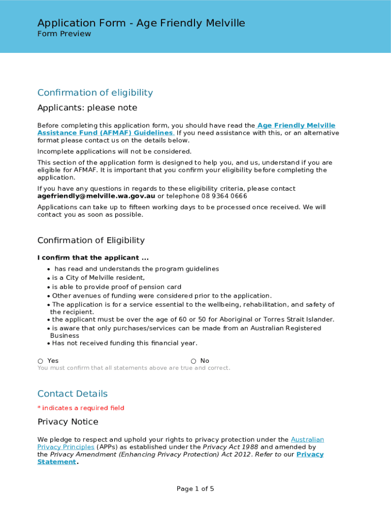 Form preview