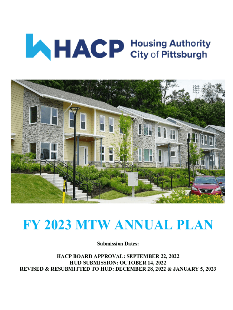 Fillable Online Moving to Work Program (MTW) Fax Email Print pdfFiller