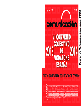 Vi convenio colectivo de vodafone espaa