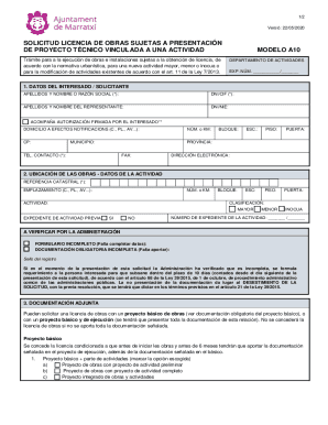 Licencia Urbanstica y de Apertura, acondicionamiento de ...
