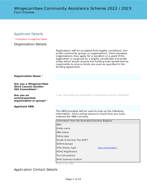 Form preview