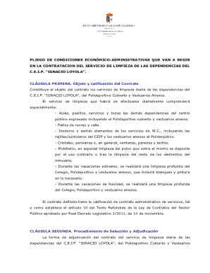 CONTRATO SERVICIOS PROCEDIMIENTO NEGOCIADO SIN PUBLICIDAD. Aviso Legal Copyright