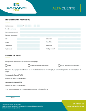 Solicitud de registro de nombre comercial