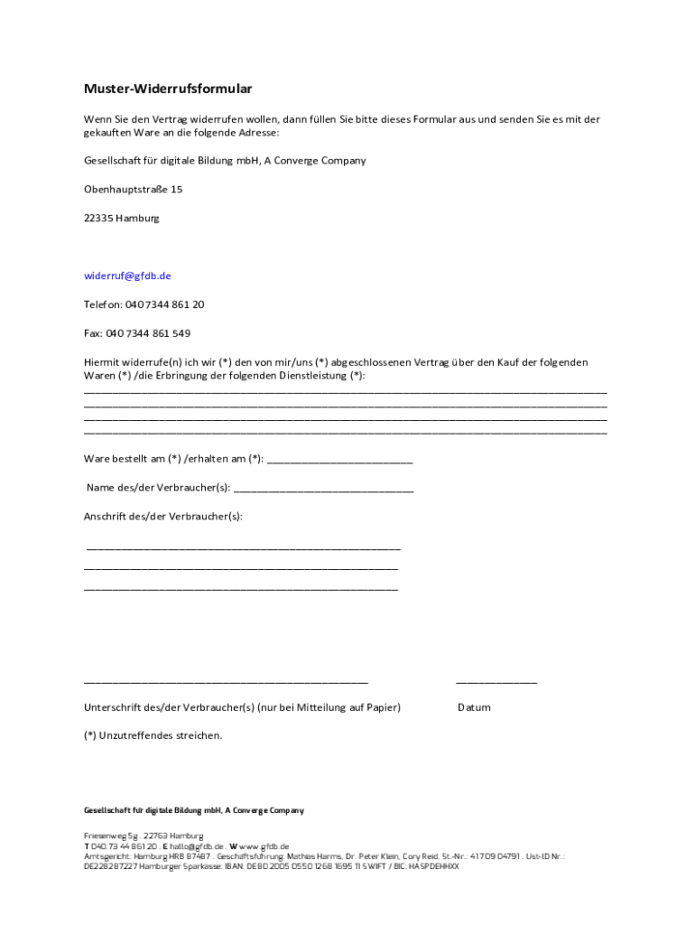 Hiermit Kündigen Wir Den Vertrag Zum Nächstmöglichen Termin Englisch Ausfüllbar Online Wenn Sie den Vertrag widerrufen wollen, dann fllen