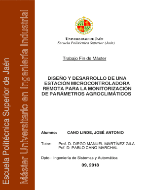 Trabajo Fin de Grado - Escuela Politcnica Superior