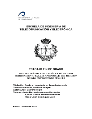 ESCUELA DE INGENIERA DE TELECOMUNICACIN Y ...