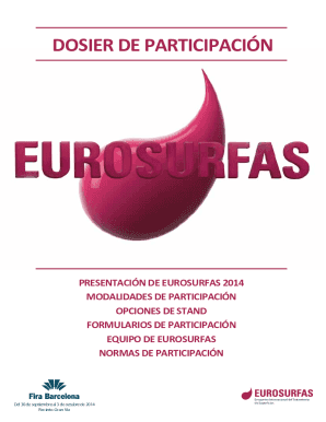 7FB-0604 Dossier Indice EUROSURFAS