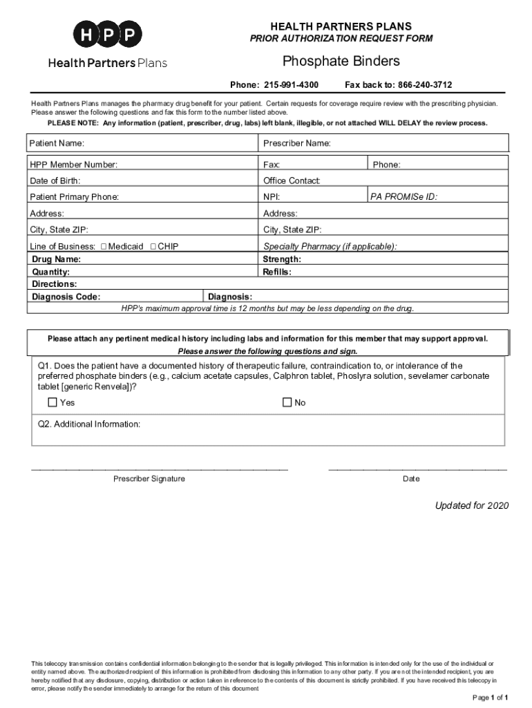 Fillable Online Phosphorus Binders (Phosphate Binders) and the Dialysis
