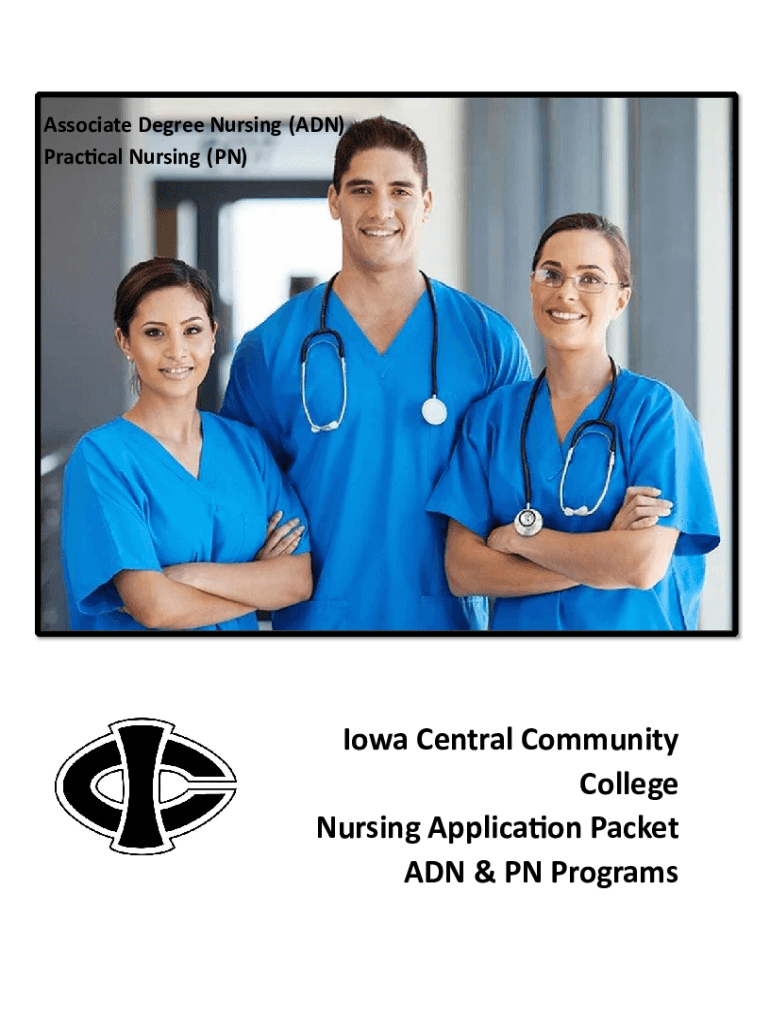 Fillable Online Iowa Central Community College Nursing Applica on