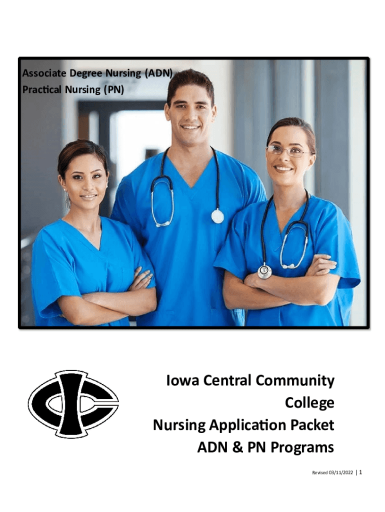 Fillable Online Iowa Central Community College Advanced Standing