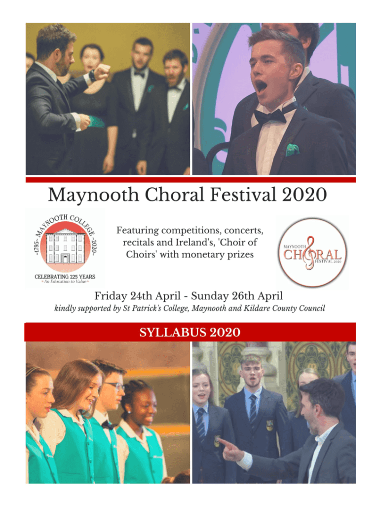 Fillable Online Choir Application Information and Instructions Fax