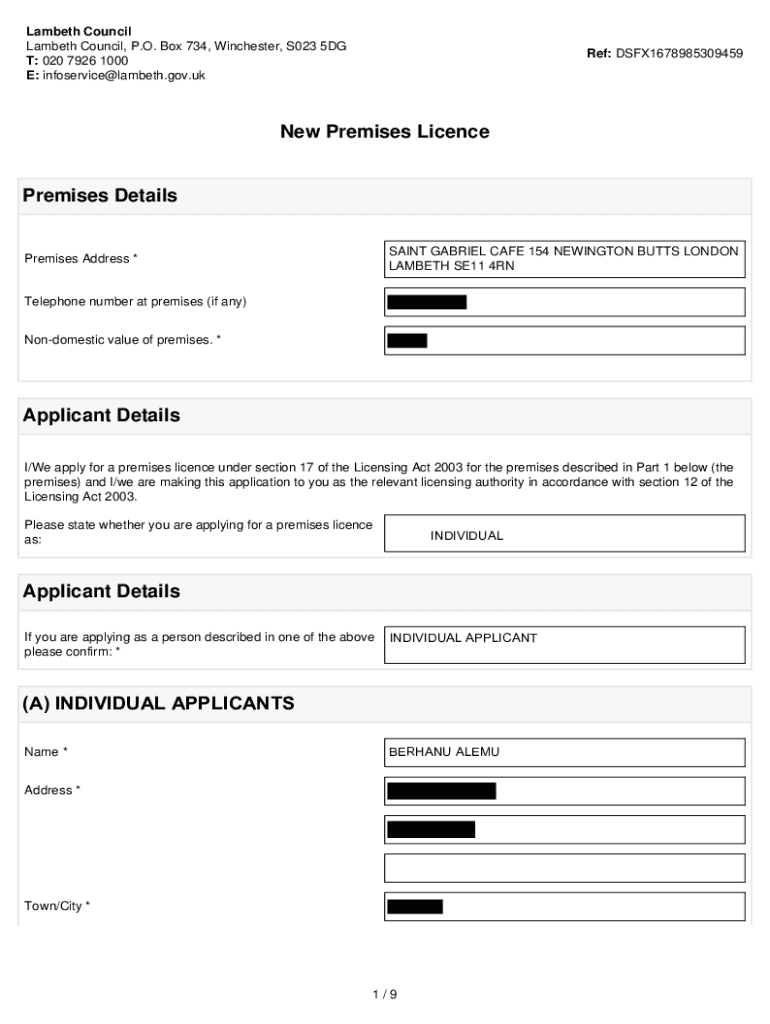 Form preview