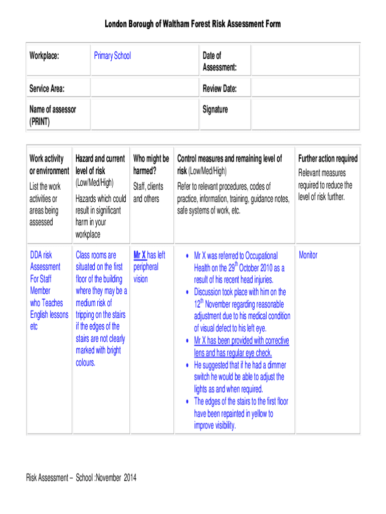 Form preview