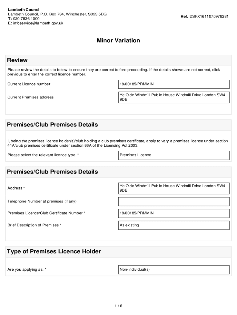Form preview