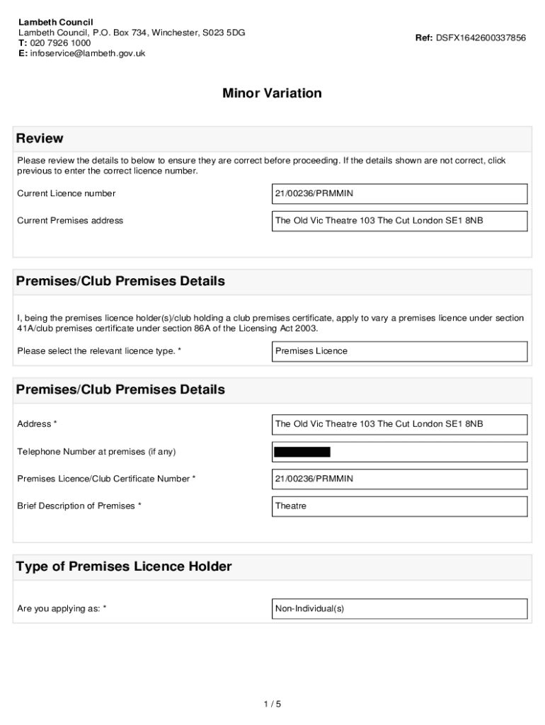 Form preview