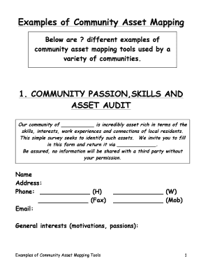 Examples Community Asset Mappingdoc