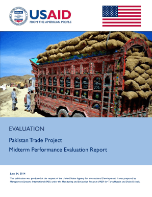 Pakistan Trade Project Midterm Performance Evaluation Report - pdf usaid