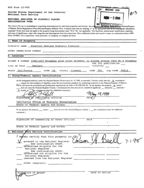 National Register of Historic Places Registration Form