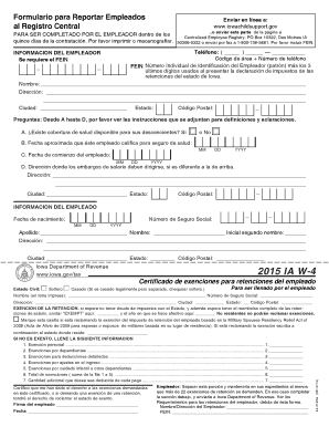 Formulario para Reportar Empleados