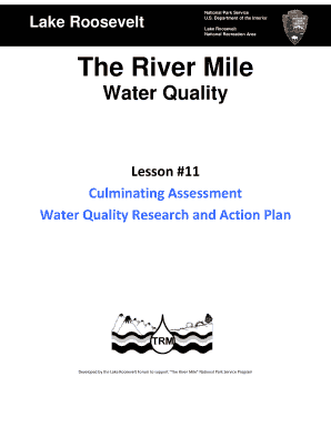 water quality research project