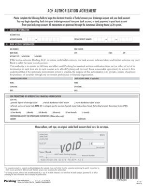 ACH Authorization Agreement