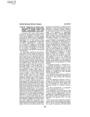 IRS Section 1.897–9T Regulation