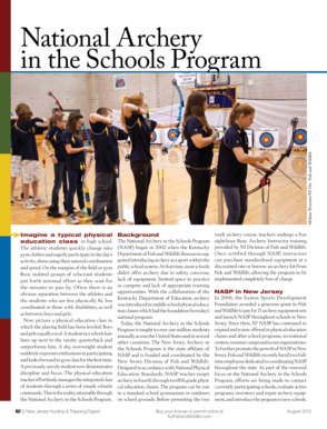 National Archery in the Schools Program
