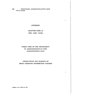 Wisconsin Sanitary Permit Application