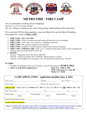 Are you interested in learning about firefighting - Metro Fire