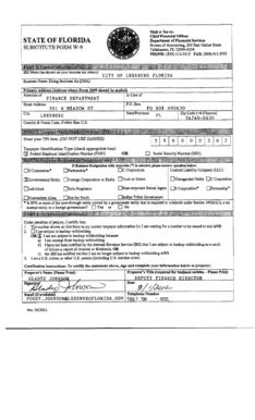 IRS Form W-9