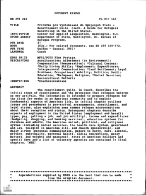 DOCUMENT RESUME ED 291 240 FL 017 168 Prirucka pro ... - Eric