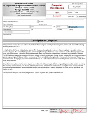 May 13, 2013 - Department of Agriculture &amp; Consumer Services - ncagr