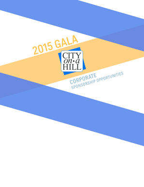 2015 GALA - City on a Hill - cityonahill