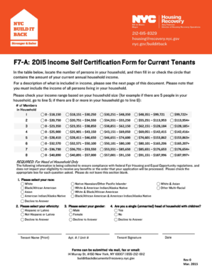 Income Definition and Reporting Guidelines