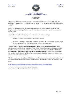 Oklahoma Precious Metal and Gem Employee License Application