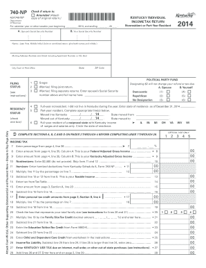 Kentucky Individual Income Tax Return