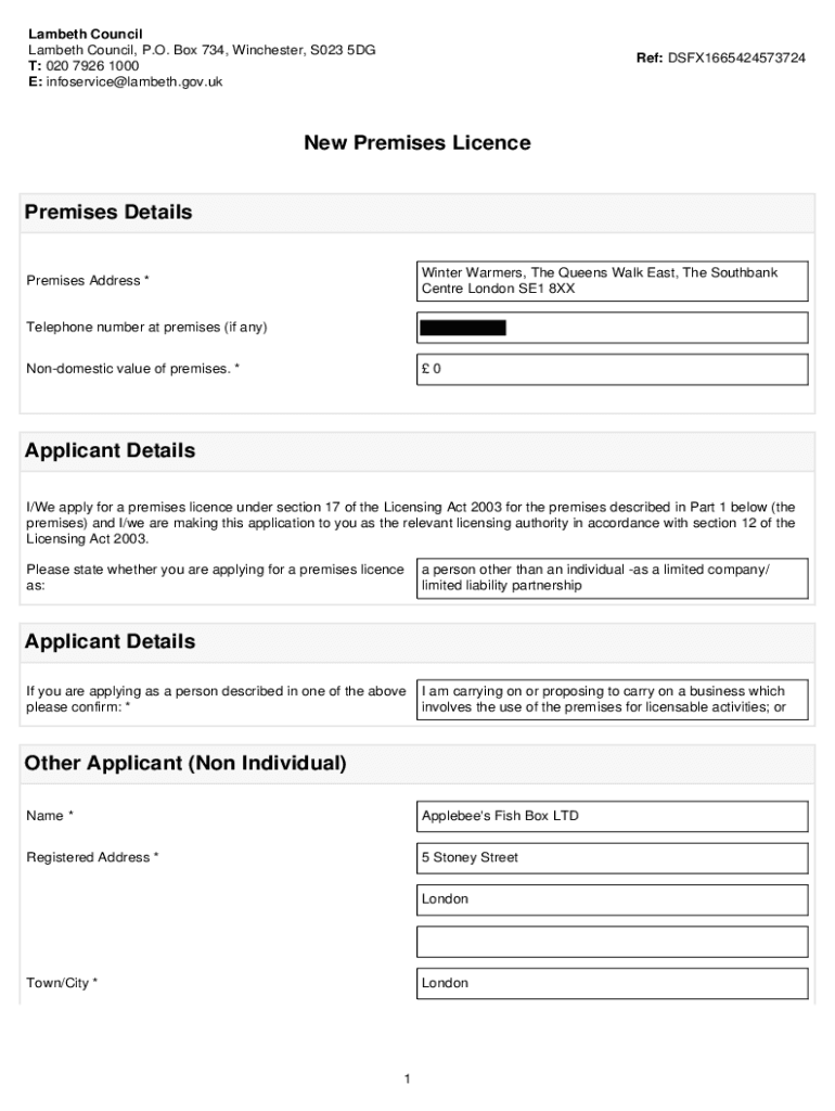 Form preview