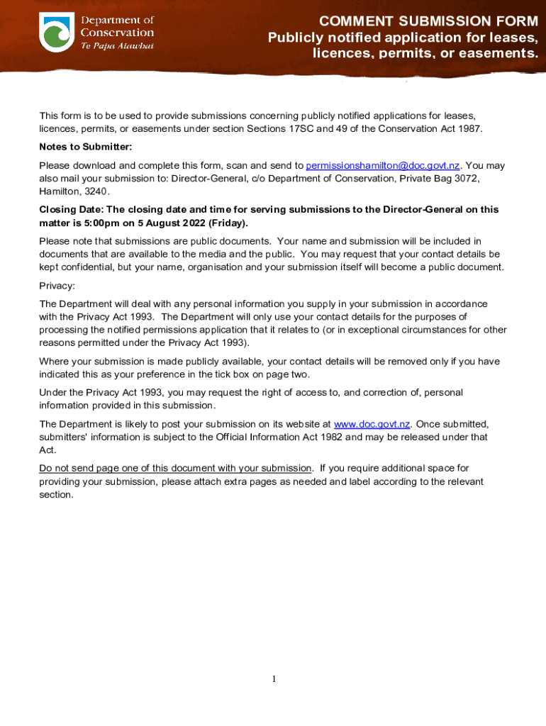 Form preview