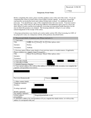 Form preview